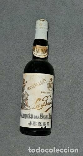 Collection of wines and liquors: Botell&iacute;n. La Bailadora. Marqu&eacute;s del Real Tesoro. Jerez. Manzanilla Olorosa