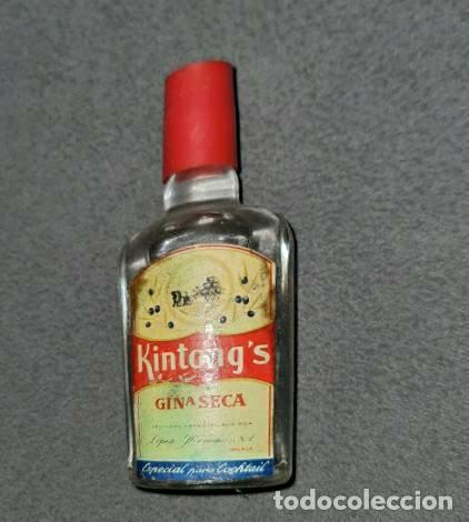 Coleccionismo de vinos y licores: Botellin. Kintong&acute;s. Ginebra seca
