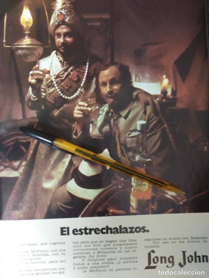 Coleccionismo de vinos y licores: PUBLICIDAD DE WHISKY. ARCHERS, VAT 69, LONG JOHN, WILLIAM LAWSONS, JOHNNY WALKER,.... 14 ANUNCIOS.