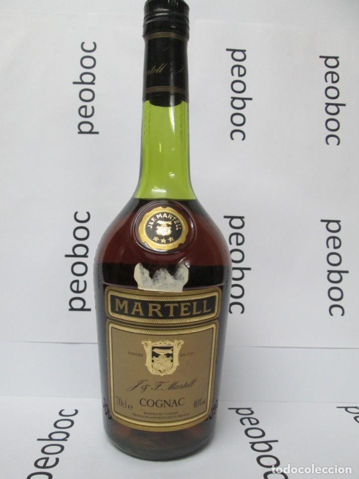 Coleccionismo de vinos y licores: ANTIGUA BOTELLA BRANDY COGNAC, MARTELL