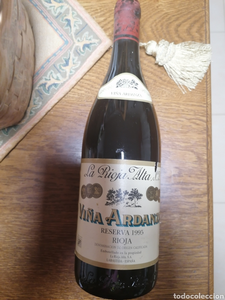Coleccionismo de vinos y licores: Vi&ntilde;a ardanza reserva 1995
