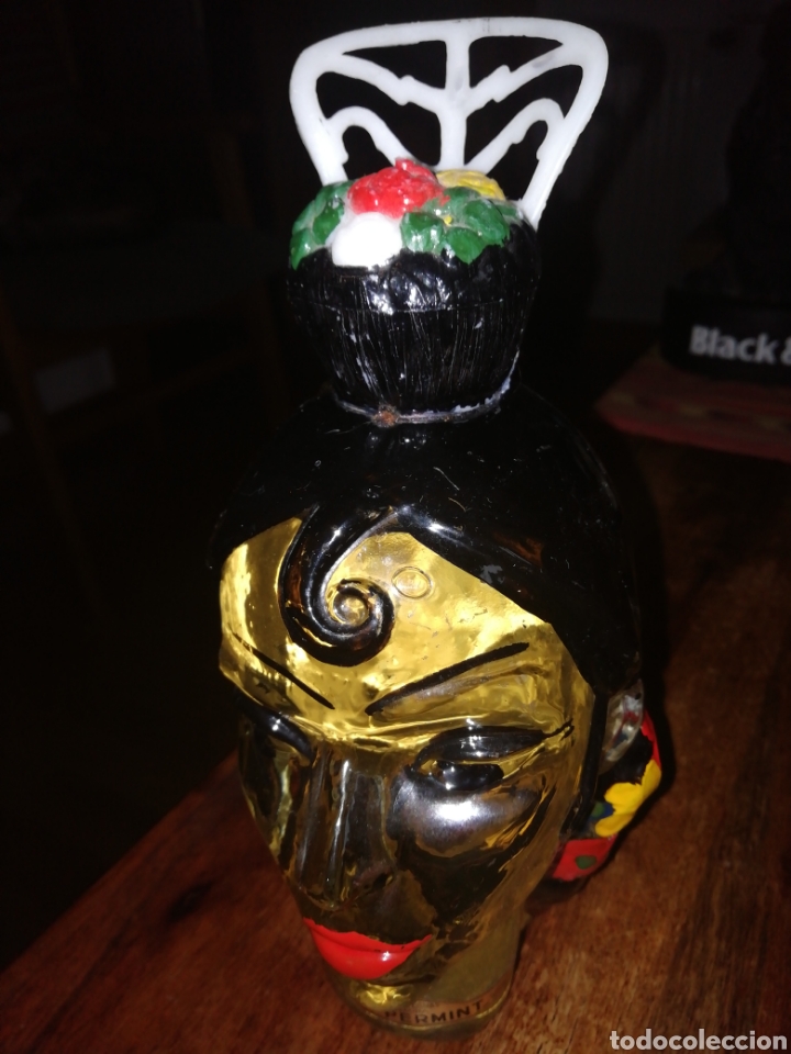 Coleccionismo de vinos y licores: Pippermint botella - Foto 5