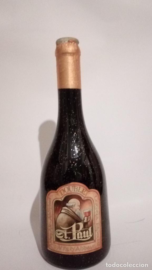 Coleccionismo de vinos y licores: BOTELLA VACIA DE CERVEZA ST. PAUL