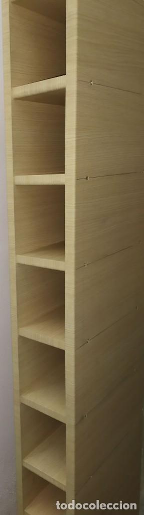 Coleccionismo de vinos y licores: RINCONERA MADERA PROTECCION BOTELLAS CRISTAL LEJA FONDO COMPARTIMENTOS VARIOS VINOTECA COCINA