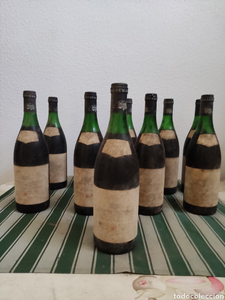 Coleccionismo de vinos y licores: Vino tinto Rioja Conde de Valdemar cosecha 1985