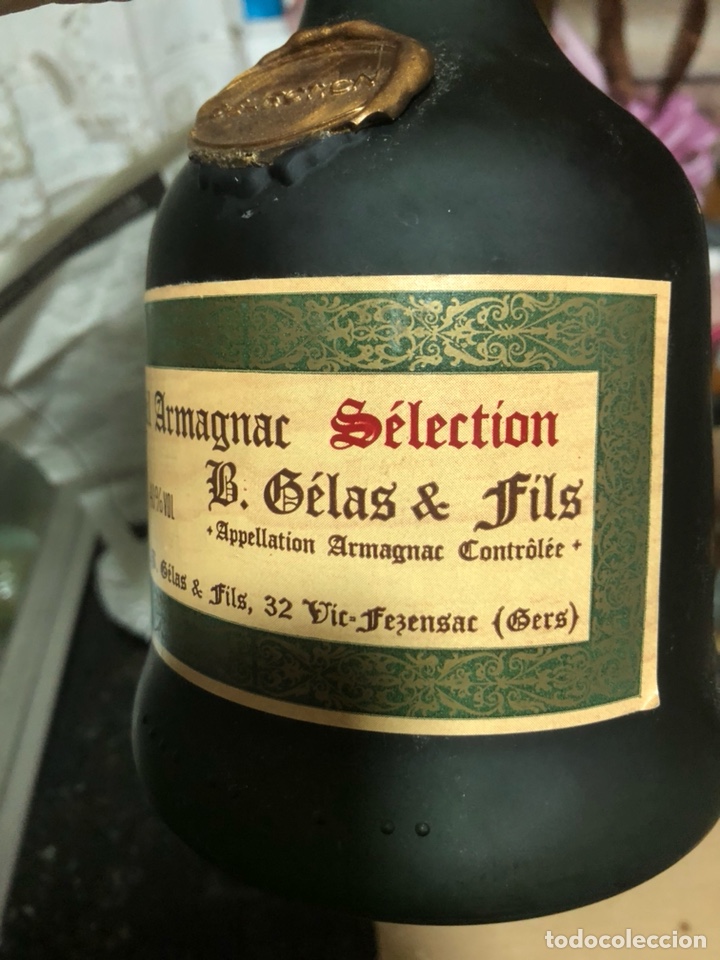 Coleccionismo de vinos y licores: Botella de armagnac selection - Foto 4 - 242416550