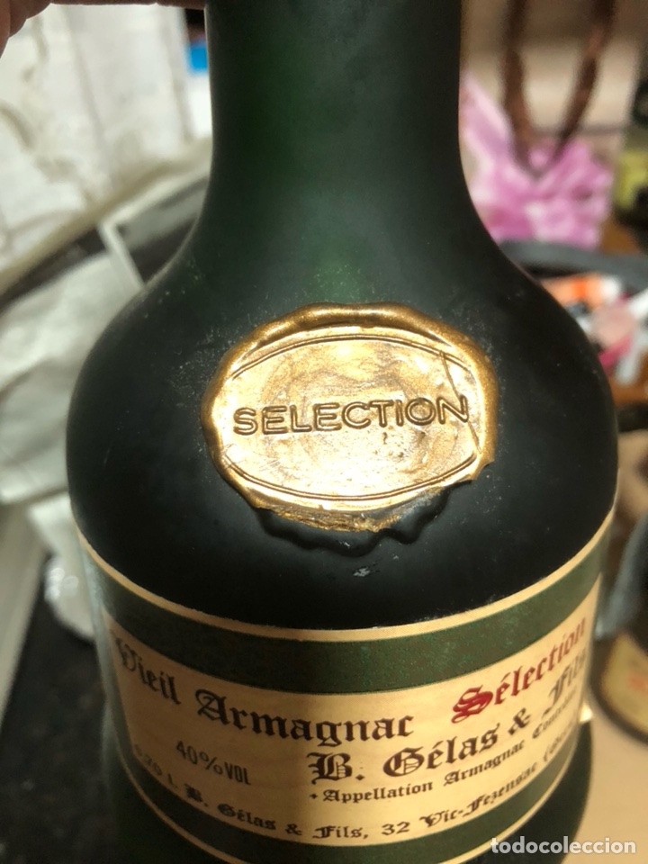 Coleccionismo de vinos y licores: Botella de armagnac selection - Foto 5 - 242416550