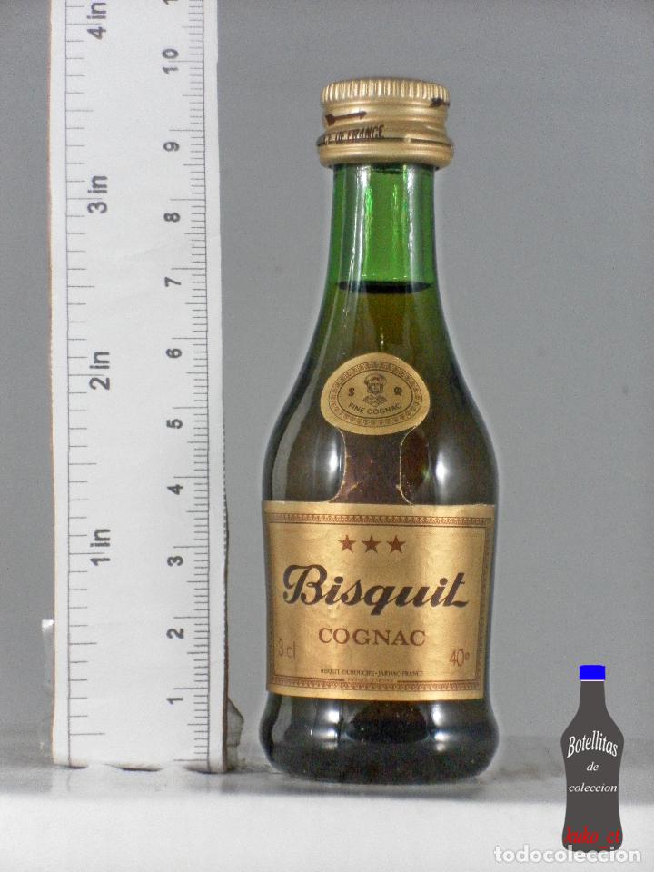 Sammlung von Weinen und Lik&ouml;ren: BOTELLITA BOTELLIN COGNAC BISQUIT FINE COGNAC FRANCE