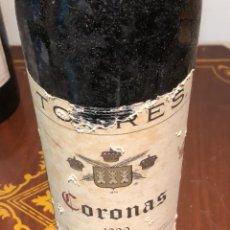 Coleccionismo de vinos y licores: TORRES CORONAS 1992. Lote 246847130