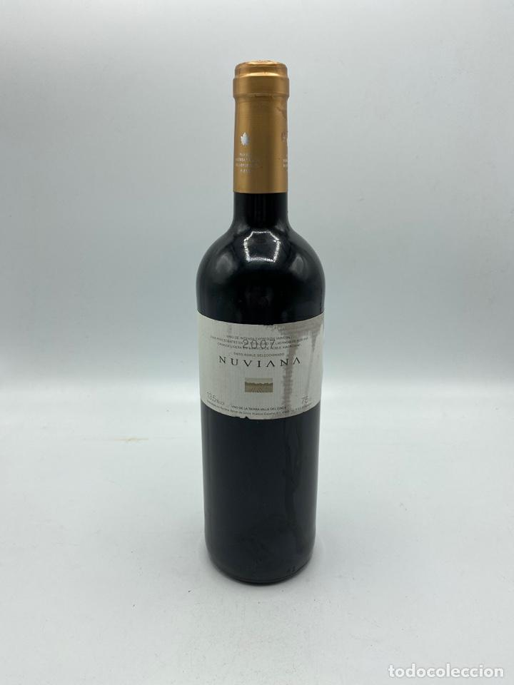 Coleccionismo de vinos y licores: BOTELLA. TINTO ROBLE. 2007.NUVIANA. VINO TIERRA VALLE DEL CINCA. HUESCA. 75 CL. 13.5% VOL. VER FOTOS
