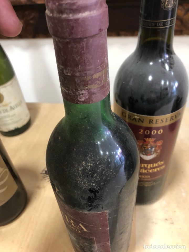 Coleccionismo de vinos y licores: Lote de 4 botellas de vino gran reserva - Foto 7 - 249084530