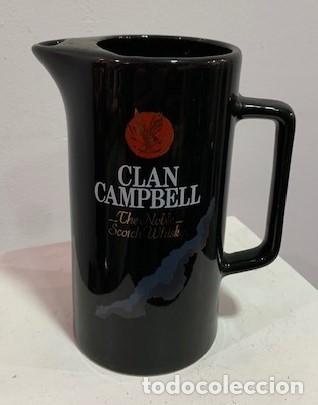 Coleccionismo de vinos y licores: Jarra de whisky de la marca Clan Campbell.
