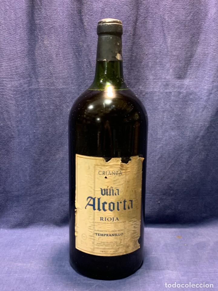 BOTELLA VINO VIÑA ALCORTA TEMPRANILLO 12% RIOJA 5 LITROS 47X17CMS (Coleccionismo - Botellas y Bebidas - Vinos, Licores y Aguardientes)