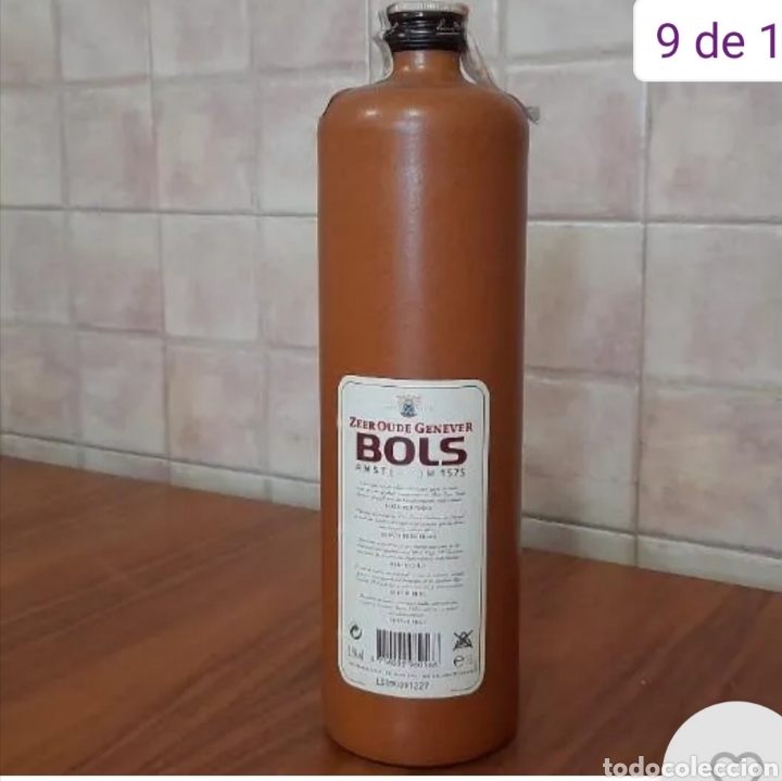 Coleccionismo de vinos y licores: Caneco gin BOLS - Foto 2