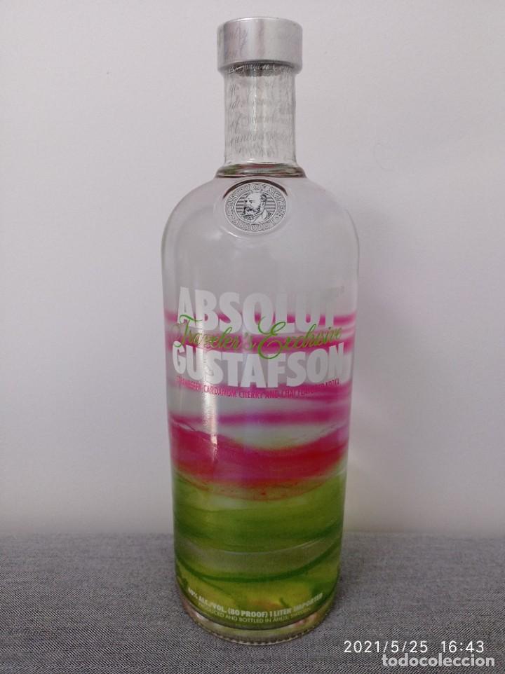 Collection of wines and liquors: Absolut Gustafson 1 Litro - Retirada de la Venta por la F&aacute;brica - RARA y DIF&Iacute;CIL