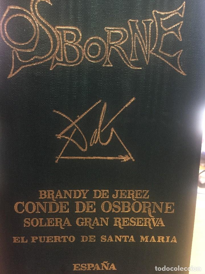Coleccionismo de vinos y licores: ANTIGUA BOTELLA DE DALI - Foto 4