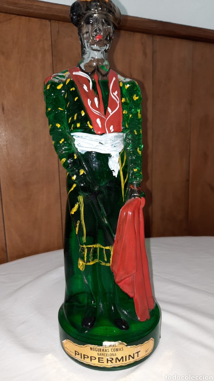 Coleccionismo de vinos y licores: Botella Pippermint - Foto 2