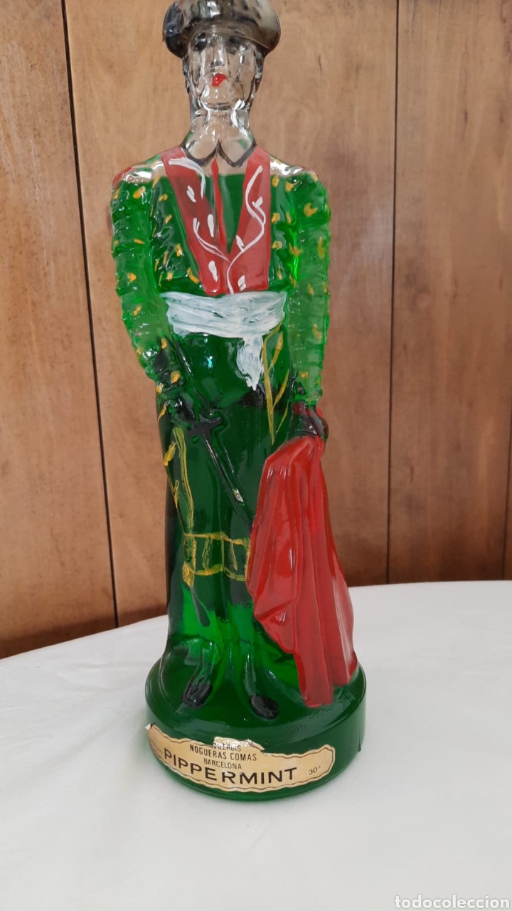 Coleccionismo de vinos y licores: Botella Pippermint - Foto 4