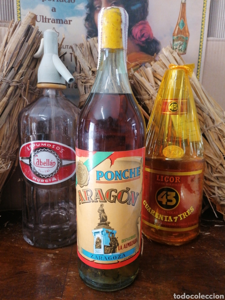 Collezionismo di vini e liquori: PONCHE ARAGON DESTILERIAS LA ALMAZARA ZARAGOZA