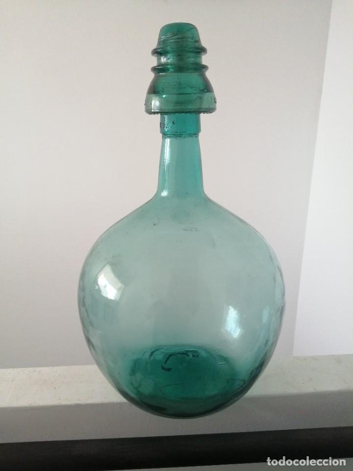 antigua botella garrafa damajuana pequeña tipo - Acheter Bouteilles  anciennes sur todocoleccion