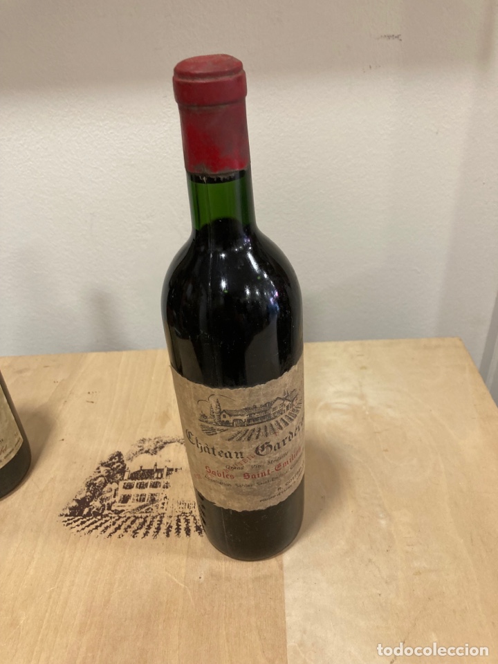Coleccionismo de vinos y licores: Botella de vino francés chateau carderose - Foto 1 - 269818428