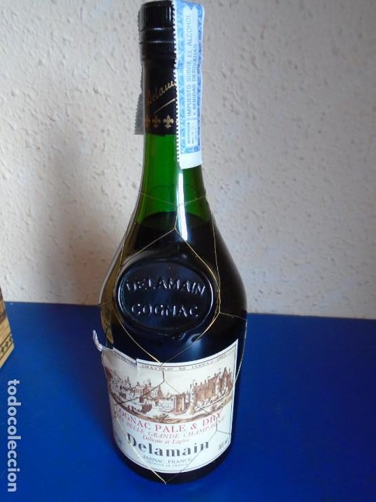 Coleccionismo de vinos y licores: (LI-190700)COGNAC DELAMAIN PALE & DRY TRES BELLE GRANDE CHAMPAGNE DELICATE ET LEGERE, JARNAC 70 CL - Foto 2 - 272940073