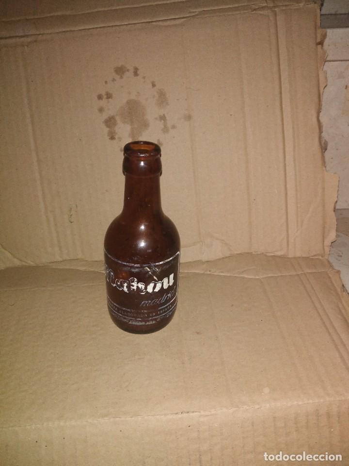 Coleccionismo de vinos y licores: botellin mahou - Foto 1