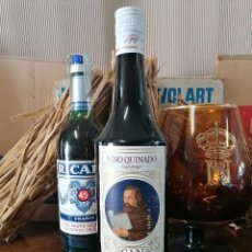 Coleccionismo de vinos y licores: BOTELLA VINO QUINADO SAN CLEMENTE LOPEZ HERMANOS S.A.