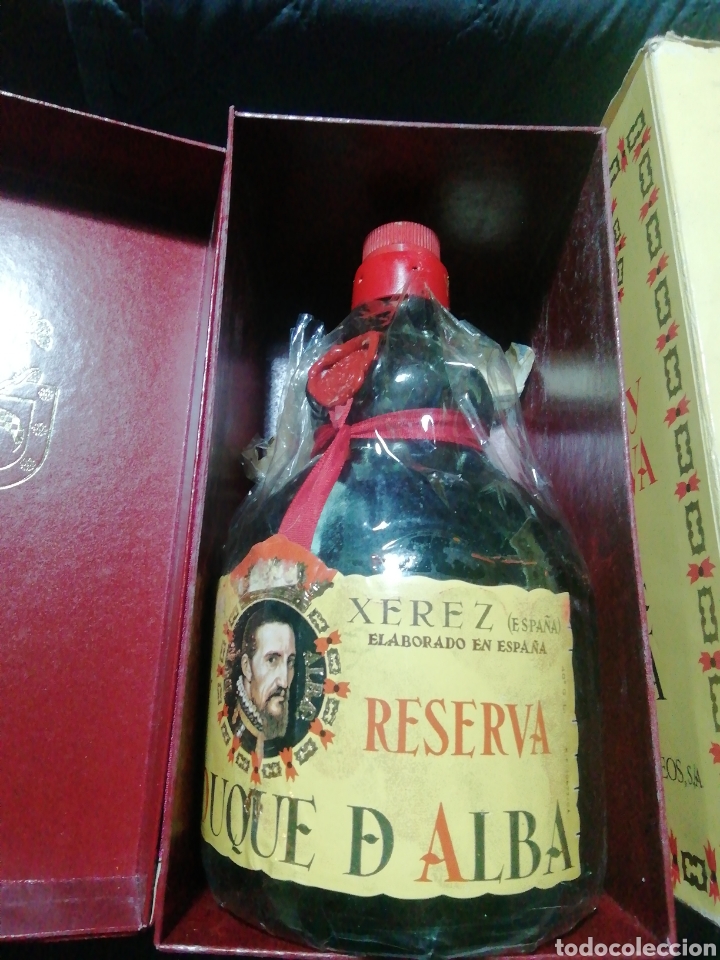 Coleccionismo de vinos y licores: SIN ABRIR!! BRANDY RESERVA GRAN DUQUE DE ALBA D ALBA. EN SU CAJA, ESTUCHE Y PRECINTO