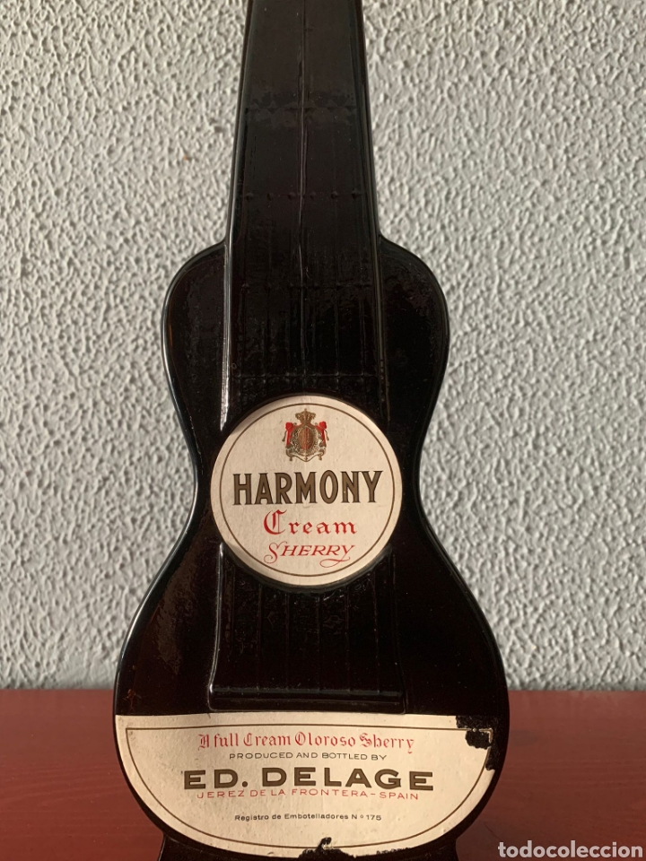 Coleccionismo de vinos y licores: BOTELLA HARMONY MEDIUM SHERRY - Foto 3
