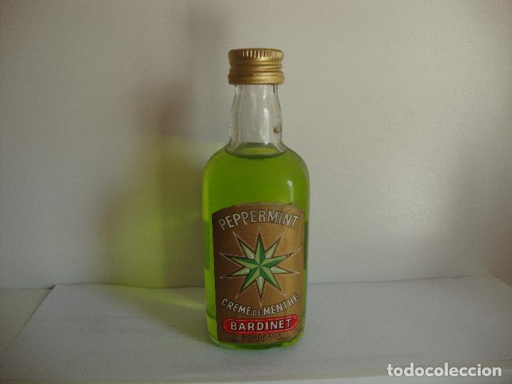 Collection of wines and liquors: BOTELLIN PEPPERMINT BARDINET