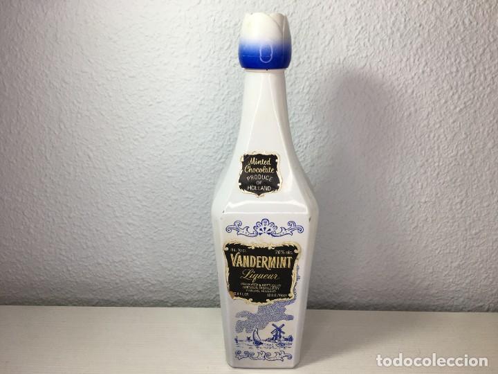 Coleccionismo de vinos y licores: BOTELLA LICOR DE CHOCOLATE VANDERMINT - Foto 1