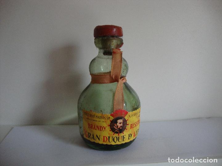Collection of wines and liquors: BOTELLIN BRANDI GRAN DUQUE DE ALBA