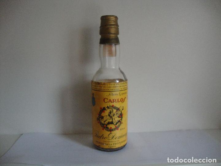 Collection of wines and liquors: BOTELLIN CARLOS I DOMUCQ