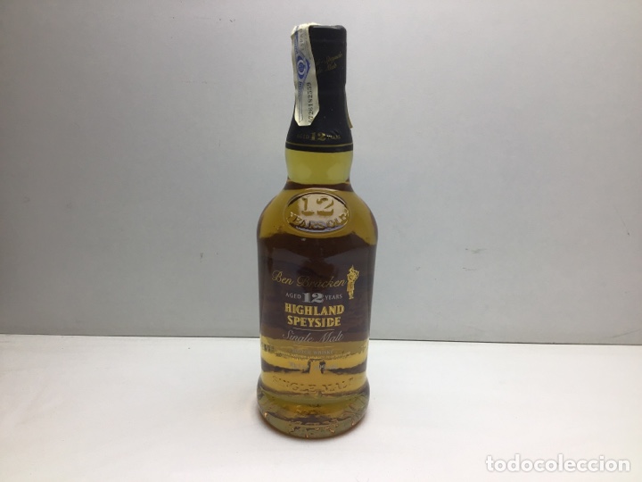 Collezionismo di vini e liquori: BOTELLA WHISKY BEN BRACKEN 12 A&Ntilde;OS - HIGHLAND SPEYSIDE - SINGLE MALTA