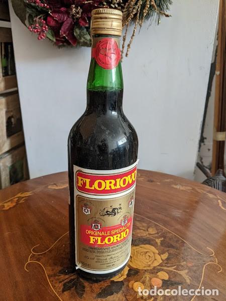 Coleccionismo de vinos y licores: ANTIGUA BOTELLA 1 L. LICOR FLORIOVO