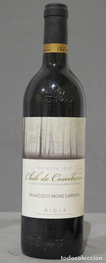 botella. club de cosecheros. rioja alta. chilli - Compra venta en  todocoleccion