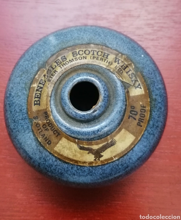 Coleccionismo de vinos y licores: ORIGINAL BOTELLA DE WHISKY. TAMA&Ntilde;O MINI. EL ENVIO ESTA INCLUIDO.