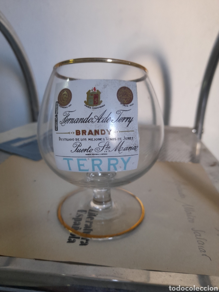 Sammlung von Weinen und Lik&ouml;ren: Antigua copa de Terry