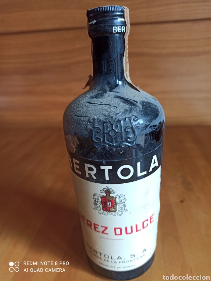 Coleccionismo de vinos y licores: Jerez dulce Bertola - Foto 6