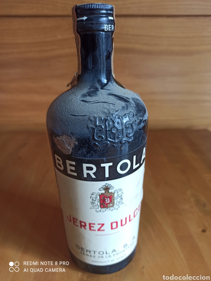 Coleccionismo de vinos y licores: Jerez dulce Bertola - Foto 1