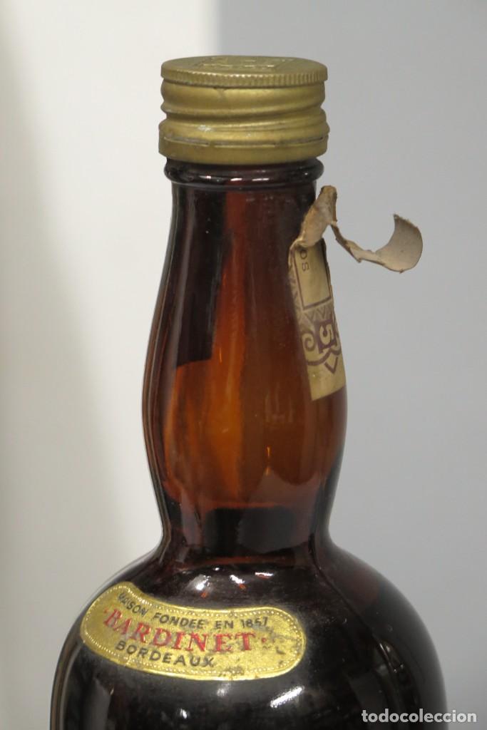 Coleccionismo de vinos y licores: BOTELLA. CHERRY BRANDY BARDINET. BORDEAUX - Foto 3