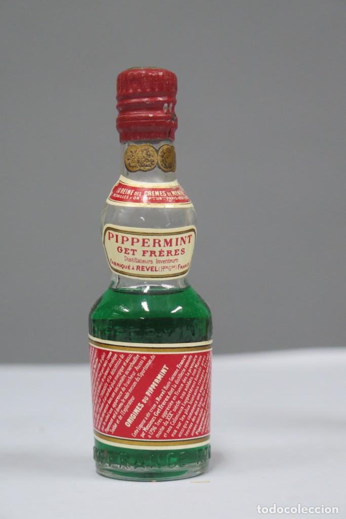 Coleccionismo de vinos y licores: BOTELLIN. FRERES PIPPERMINT - Foto 1