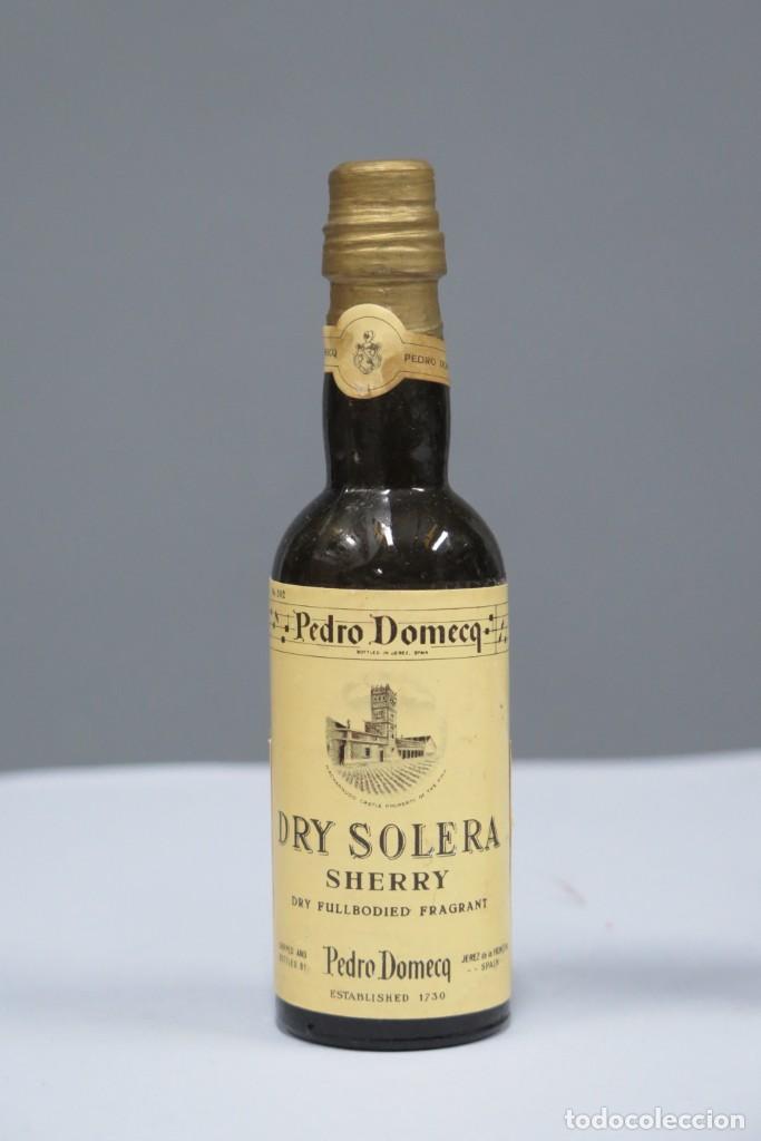 Collectionnisme de vins et liqueurs: BOTELLIN. PEDRO DOMECQ. DRY SOLERA