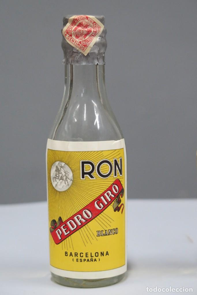 Collectionnisme de vins et liqueurs: BOTELLIN. RON BLANCO PEDRO GIRO