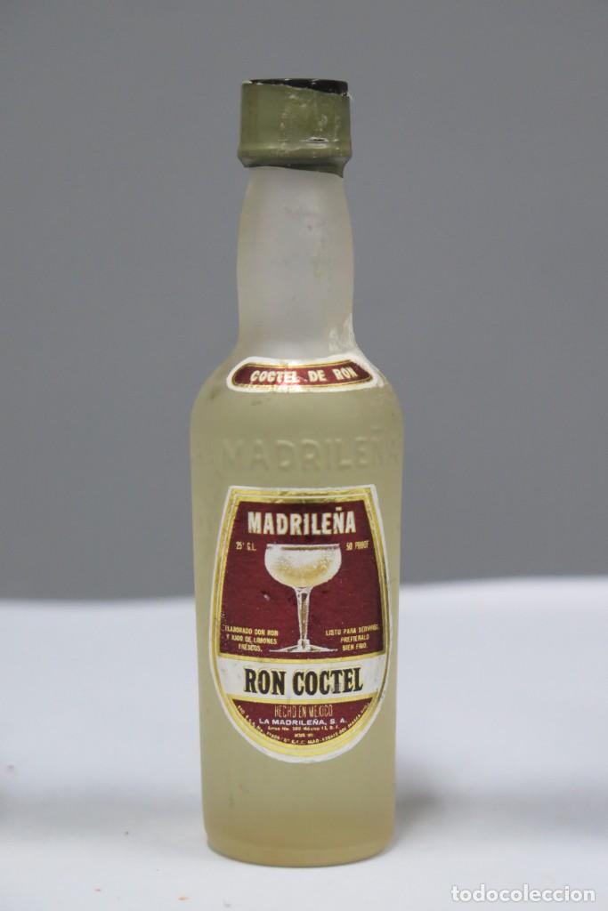 Collectionnisme de vins et liqueurs: BOTELLIN. RON COCTEL. LA MADRILE&Ntilde;A