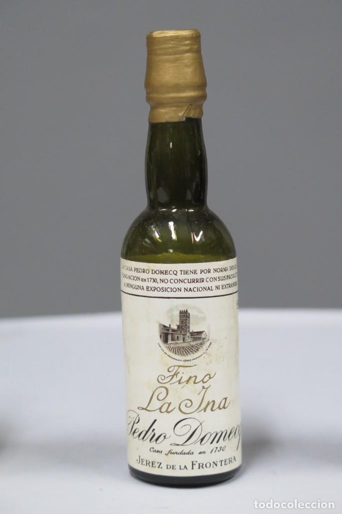 Collectionnisme de vins et liqueurs: BOTELLIN. VINO FINO LA INA. PEDRO DOMECQ