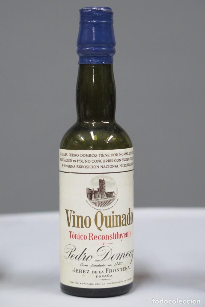 Collectionnisme de vins et liqueurs: BOTELLIN. VINO QUINADO TONICO RECONSTITUYENTE PEDRO DOMECQ