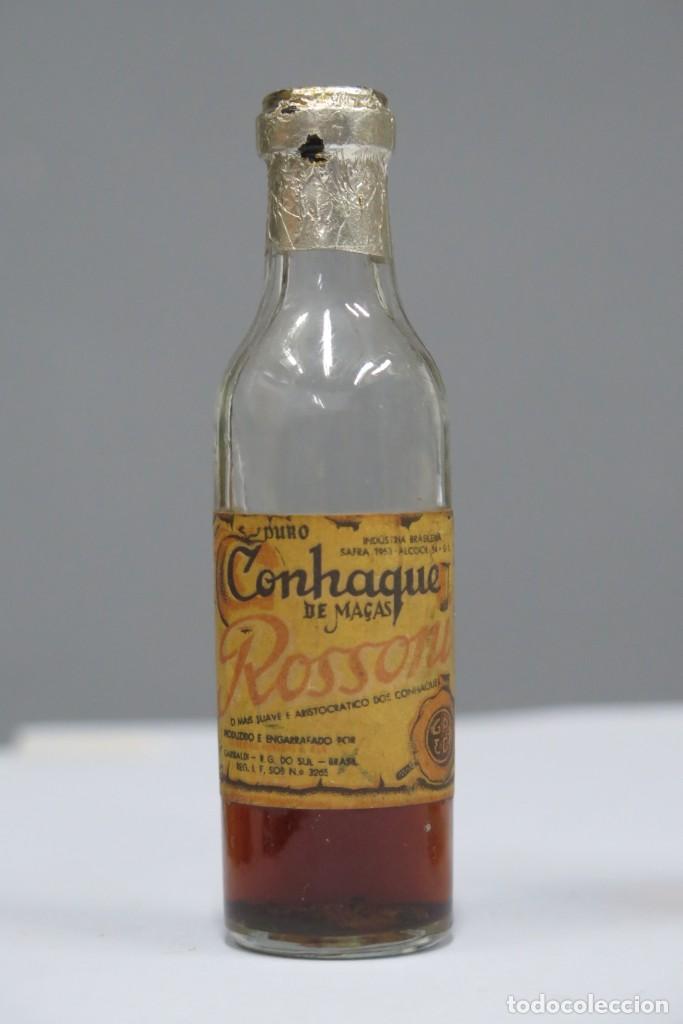 Coleccionismo de vinos y licores: BOTELLIN. CONCHAQUE DE MA&Ccedil;AS. ROSSINI - Foto 1