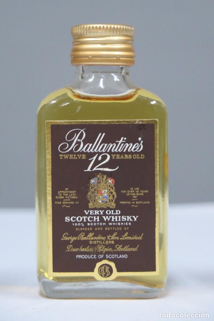 Collectionnisme de vins et liqueurs: BOTELLIN. BALLANTINES 12 YEARS